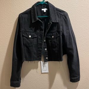 Top Shop cropped shacket
